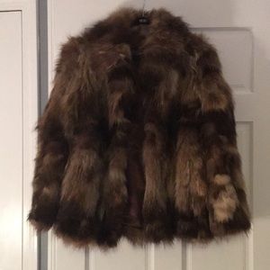 100% Raccoon Fur coat, Wilsons, Size XL